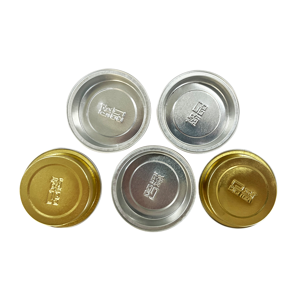 Factory High Quality Cake Container Muti-Colors Customized Aluminum Foil Cupcake Tray Customized Size 