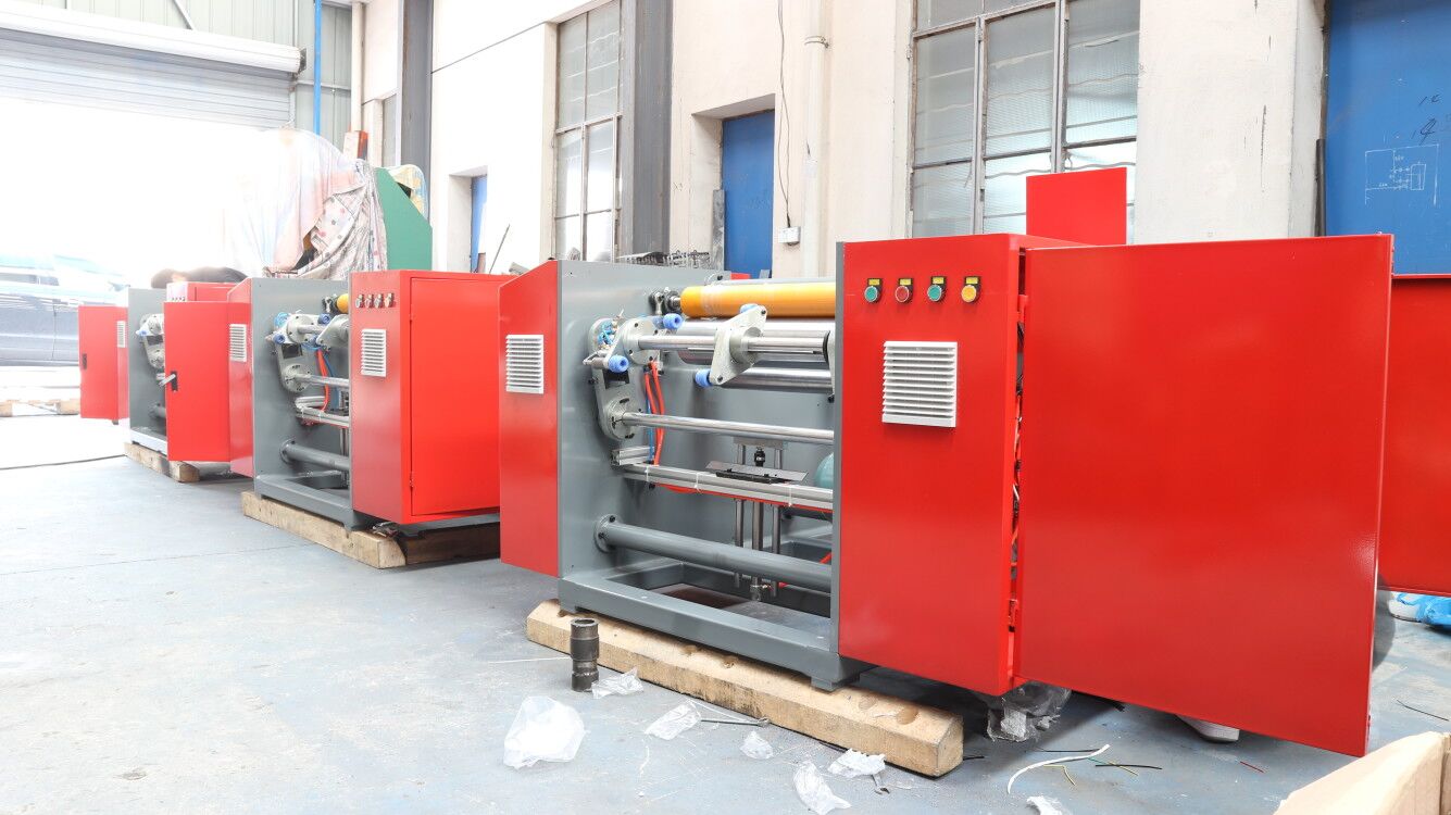 High Speed Semi-atuo Aluminum Foil Rewinding Machine (Two Shafts)