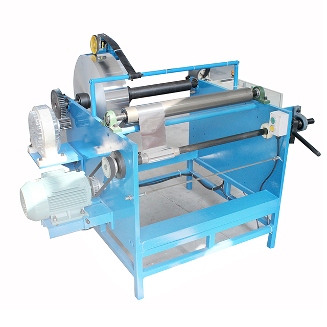 Manual Aluminum Foll/Baking paper Rewinder Machine (One Shaft)